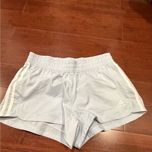 Adidas Women's Sky Blue Athletic Shorts